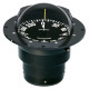 Ritchie FB-500 Globemaster Compass - Flush Mount - Black
