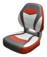 Torsa Sport Folding Boat Seat, Crimson Red - Wise