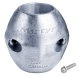 Martyr Streamlined Zinc Shaft Anodes With Slotted Screw