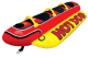 Airhead Hot Dog Tube/Towable; 3-Person Capacity