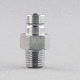 Seasense 50052256 female fuel connector 3/8 side view