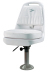 Standard Pilot Seat 013 with Cushions, 15" Fixed Pedestal and Seat Slide - Wise Boat Seats