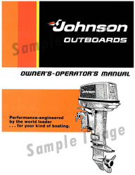 25 hp johnson seahorse manual