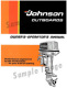 Johnson 245, 140 hp Outboard Manuals (1972)