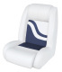Bucket Seat Weekender Series, White-Navy - Wise Boat Seats