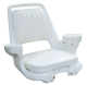 Captain Chair 1007 with Cushions and Mounting Plate - Wise Boat Seats