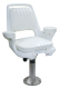 Captain Chair 1007 with Cushions, Mounting Plate, 15" Fixed Pedestal and Seat Spider - Wise Boat Seats