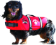 Neoprene Doggy Vest, XL, Red, 90+ lbs - Paws Aboard