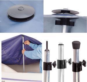 Taylor Made Boat Cover Support Poles & Vent