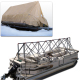 Navigloo Boat Shelter for 23 ft. - 24 ft . Pontoon Boats (Covers Motor)