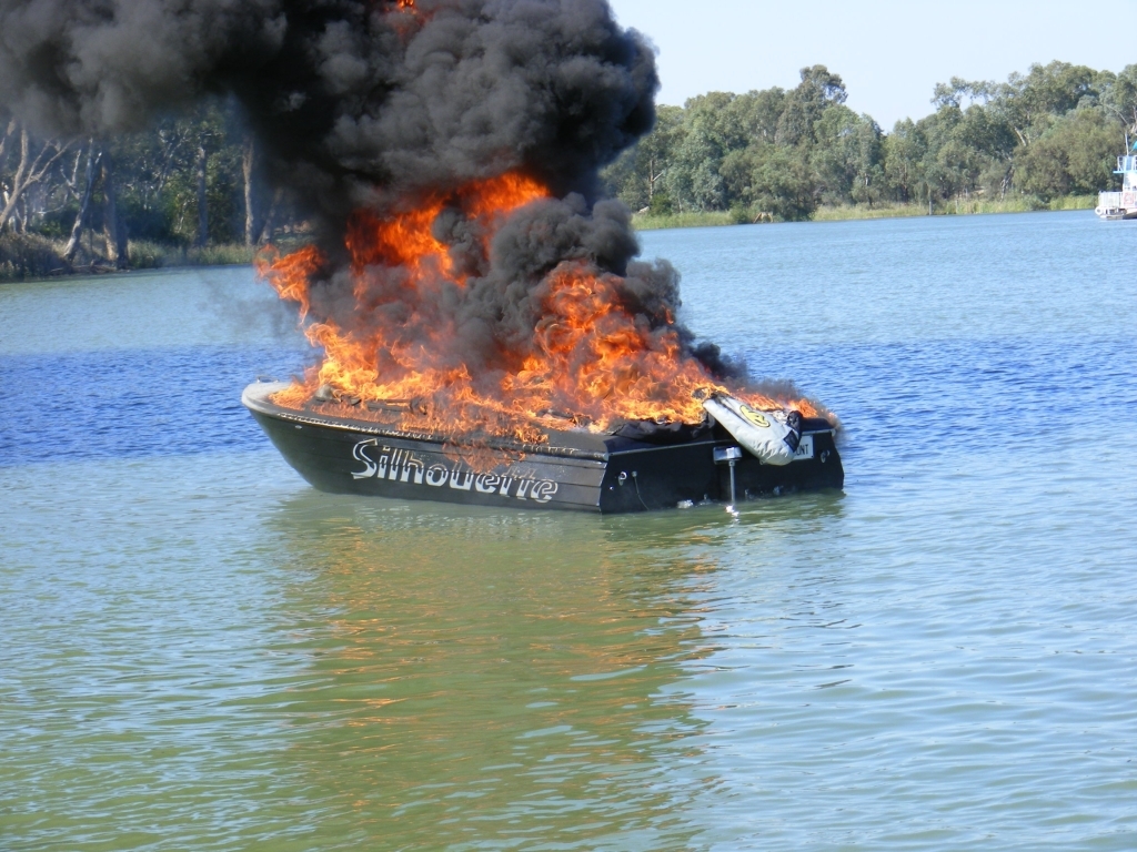 Fires on a boat are deadly